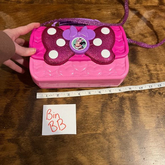 5/$20 Disney Junior Minnie Mouse Bow fabulous bag with small  Purse - Picture 1 of 3